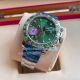 High Replica Rolex Daytona Men Green Face White Steel Strap Green Bezel Watch 43mm (7)_th.jpg